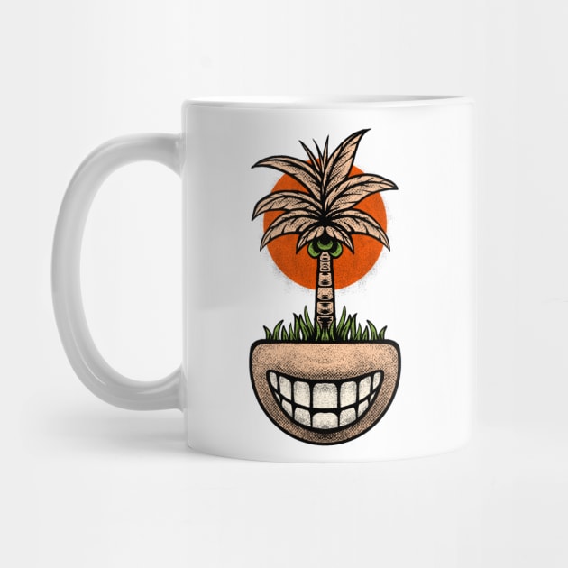 Coconut tree with smile by Tuye Project